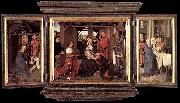 Hans Memling Triptych of Jan Floreins France oil painting artist